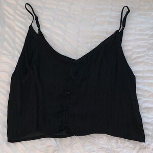 Elegant Black Lightweight Women's Top - Wild Fable